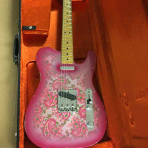 Fender Custom Shop Paisley Telecaster Owned By Two Door Cinema Club image 1