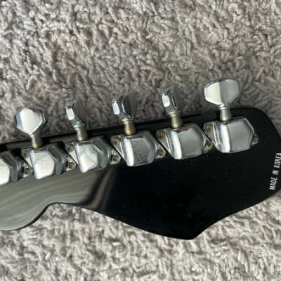 Fender La Brea California Series Black MIK Rare Vintage Acoustic Electric Guitar image 6