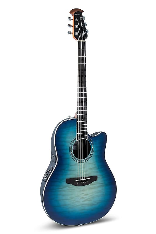 Ovation CS28P-RG Celebrity Std Exotic Super Shallow 6-String  Acoustic-Electric Guitar w/Gig Bag