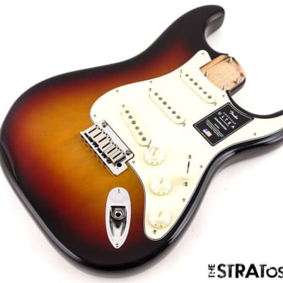 2022 Fender American Ultra Stratocaster Strat LOADED BODY, USA Ultraburst image 3