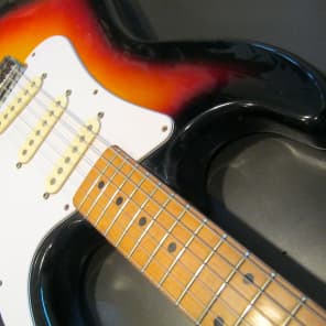 Castilla ( MIJ ) Stratocaster ( Fender style ) 1970's Tobacco Burst image 6