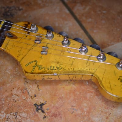 American Fender Stratocaster Relic Nitro Surf Green Custom ShopTexas Specials image 8