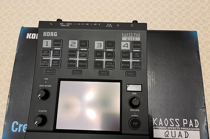 Korg Kaoss Pad Quad 2010s - Black KP3 KP2