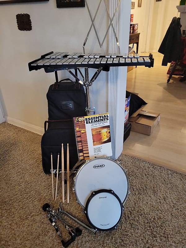 Ludwig LM2483RBR Xylophone & Snare Drum Student Combo Kit Reverb