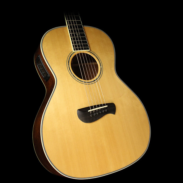 Used Tacoma PM28 Parlor Acoustic-Electric Guitar Natural