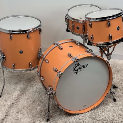 Gretsch 22/13/16/6.5x14" Brooklyn Drum Set - Exclusive Cameo Coral image 3