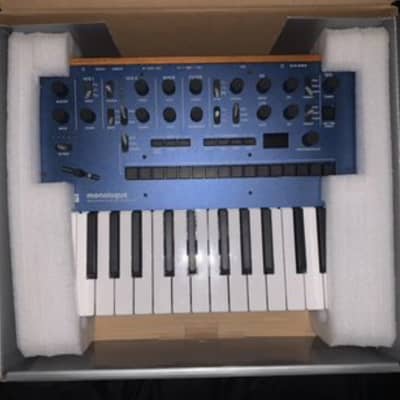 Korg Monologue Monophonic Analog Synthesizer 2016 - Present - Blue