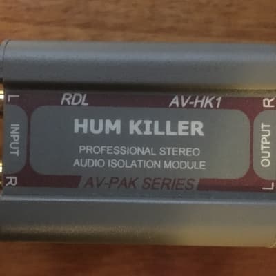 Radio Design Labs AV-HK1 “HUM KILLER” Stereo Audio Isolation Transformer image 1