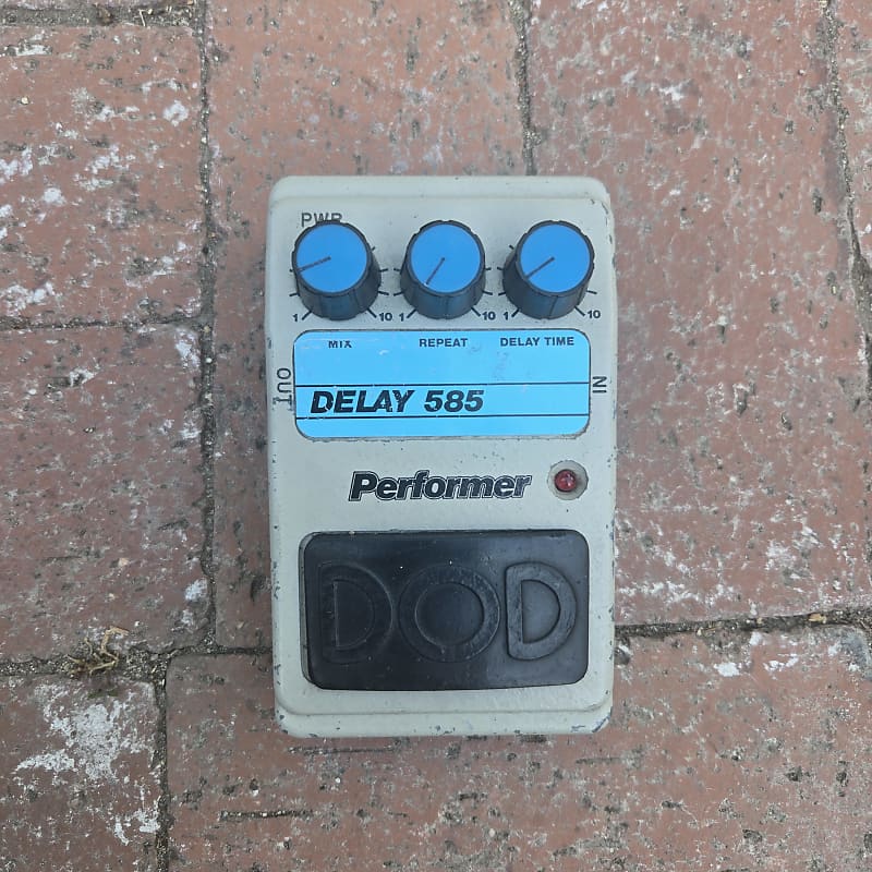 貴重80年代名機アナログディレイDOD 585 Delay Performer DOD Performer Delay 585 | Reverb