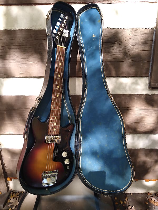 Kent 650A 1963 1964 Shaded Mahogany Sunburst electric Reverb