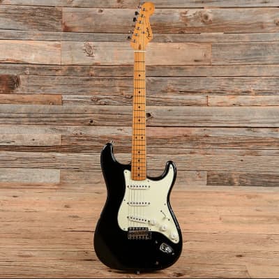 1982 Fender 1957 Stratocaster Fullerton Reissue Black AVRI image 6