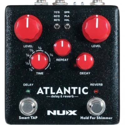 NU-X Atlantic Delay & Reverb Effects Pedal image 1