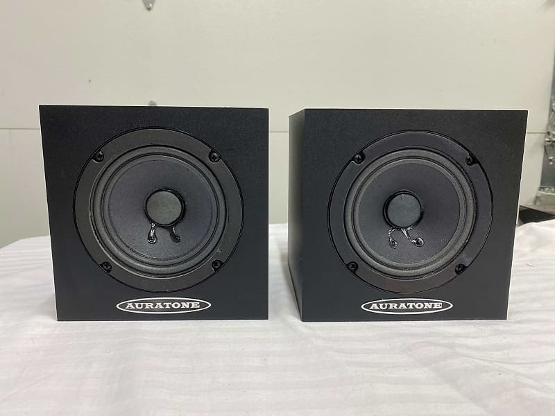 B-Stock Auratone The 5C Super Sound Cube Pair Black | Reverb