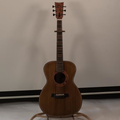Luthier Portland Guitar Brazilian Rosewood with Cedar Top Handmade Luthier OMAcoustic Guitar image 4