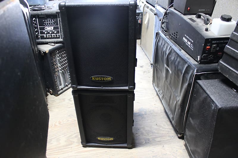 Kustom KSC10/ 2 Way pa speakers (Pair) Reverb