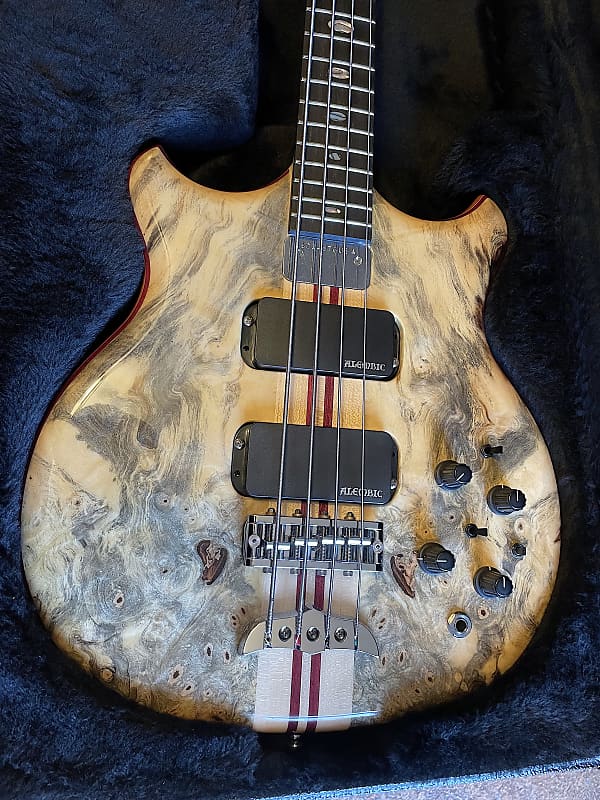 Alembic Stanley Clarke Deluxe - Bukeye Burl | Reverb