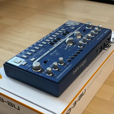 Behringer TD-3 Analog Bass Line Synthesizer 2019 - Present - Blue image 3