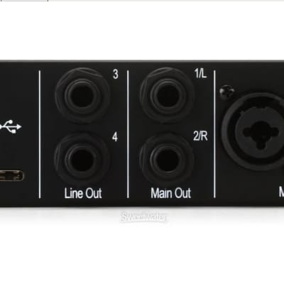 PreSonus Studio 68C 6x6 USB-C Audio / MIDI Interface 2019 - Present - Black image 3