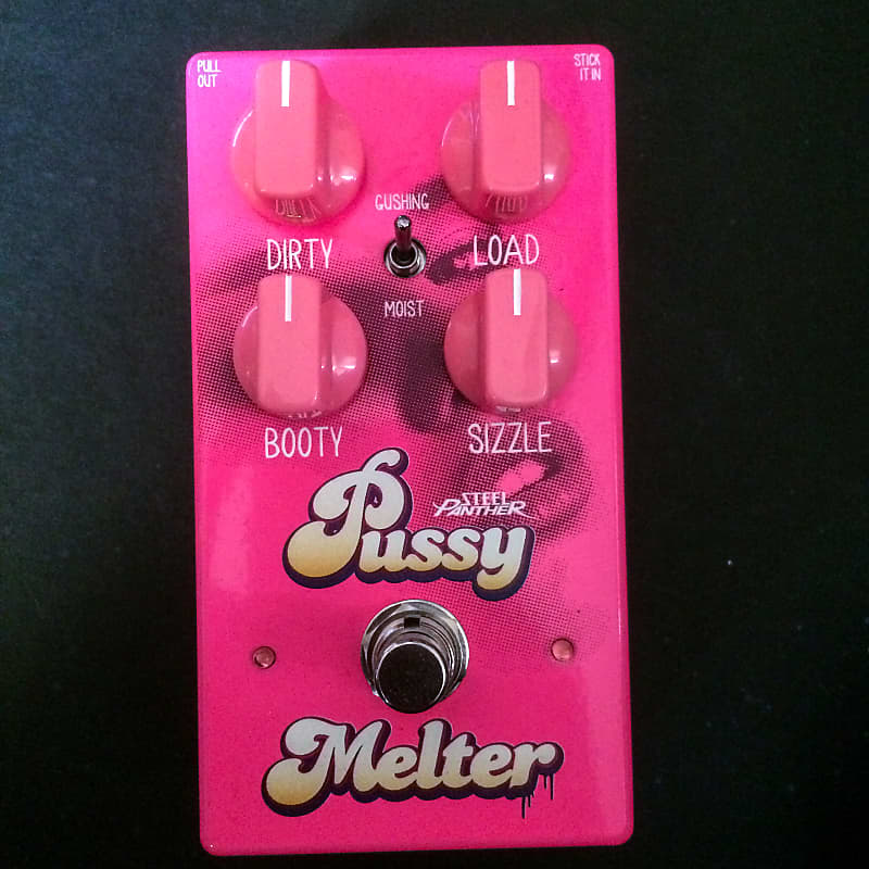 none Steel Panther Pussy Melter Satchel Limited Edition Distortion Pedal  2018 Pink