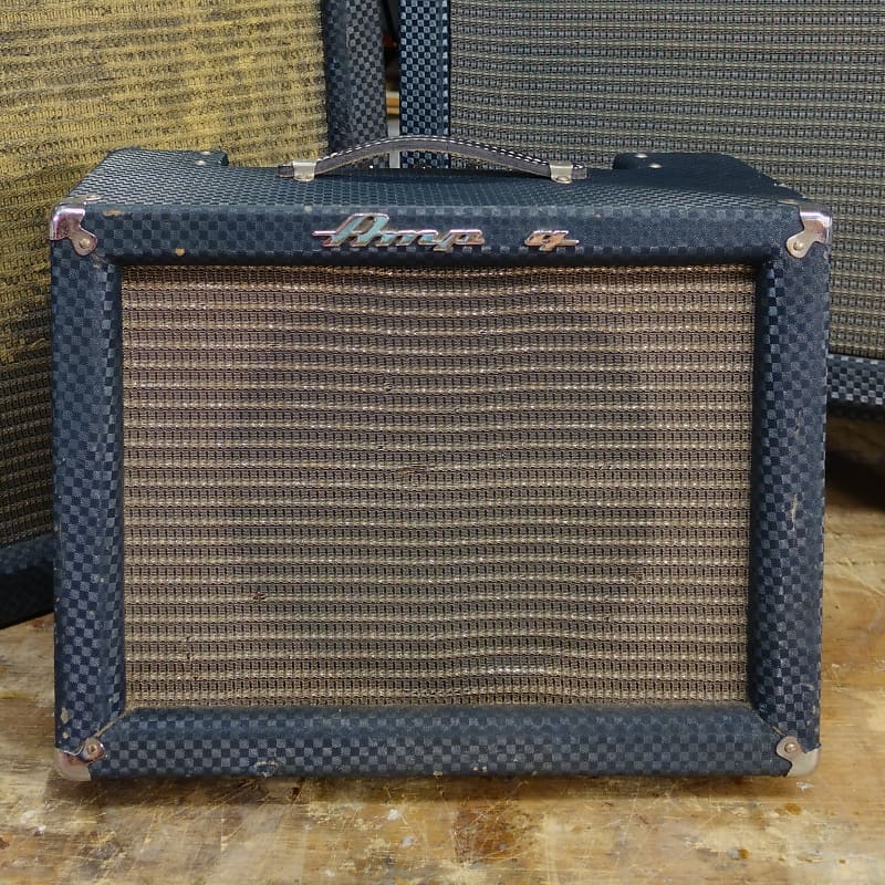 1965 Ampeg Jet J12 Tube Amplifier Overhauled Reverb Australia