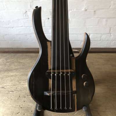 Letts Woden 29” fretless 5 string bass Mahogany/Ebony Handcrafted in the uk 2023 image 4