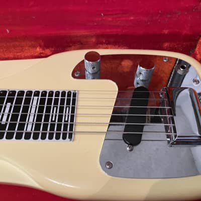 "Champ" Studio Deluxe 6-String Lap Steel Guitar 1960 - 1970 - Blonde image 3