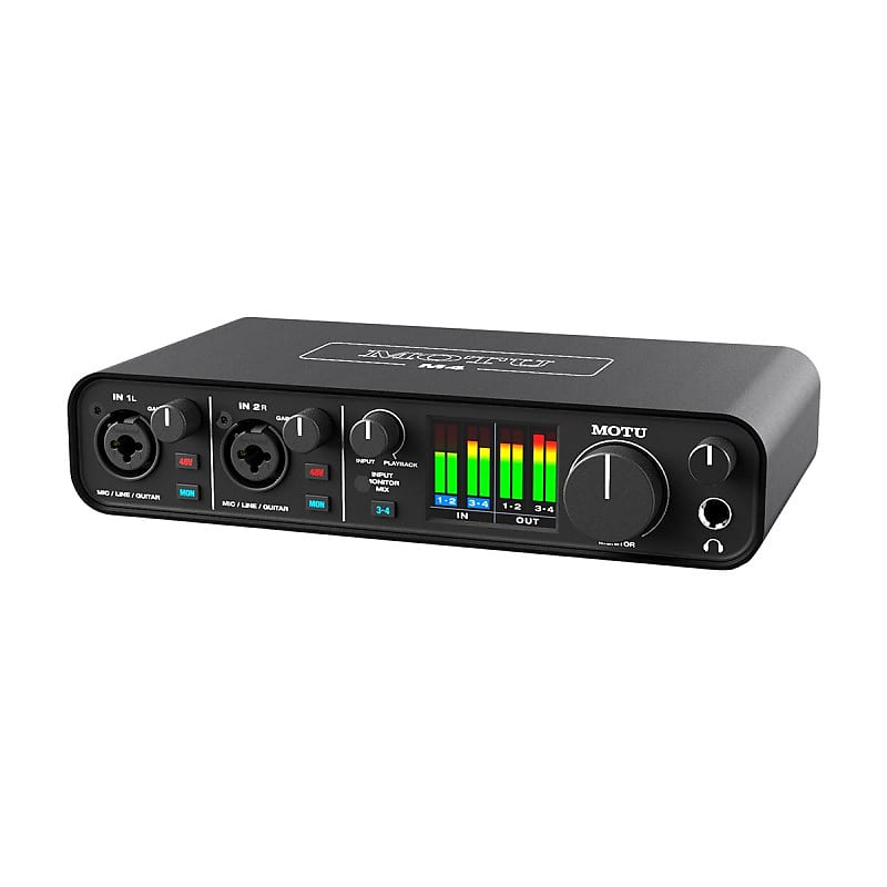 INTERFACE AUDIO 4IN/4OUT USB-C MOTU | Reverb