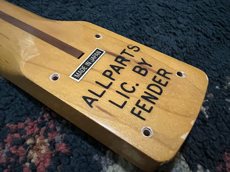 Allparts Stratocaster Neck - Japan | Reverb