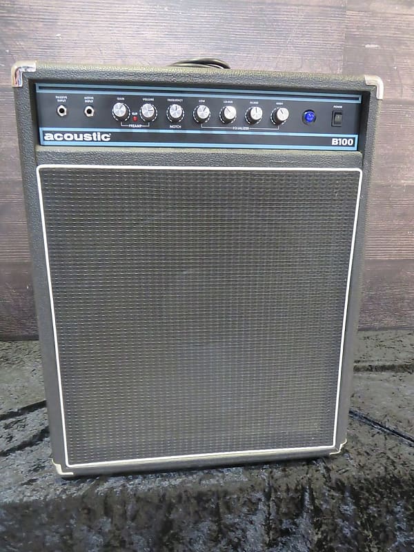Acoustic B100 Bass Amp Bass Combo Amplifier (Raleigh, NC) Reverb