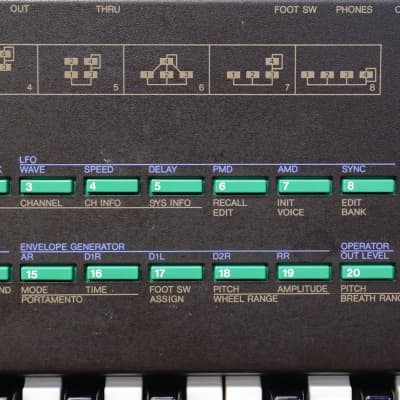 YAMAHA DX27 FM Vintage 80's Polyphonic Digital Synthesiser W/ MIDI image 10