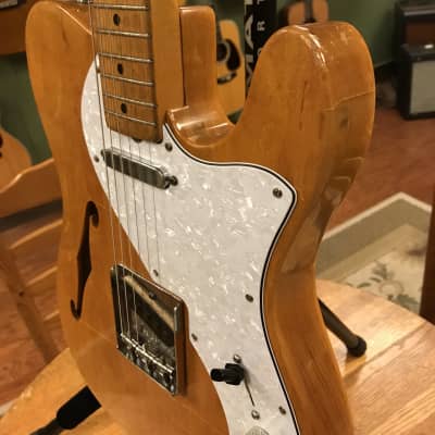 1968 Fender Telecaster Thinline Natural image 6