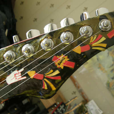 Overseas import, Stickers galore! Seymour Duncan blade, Noiseless pups, Ping tuners, Tone is FAB image 8