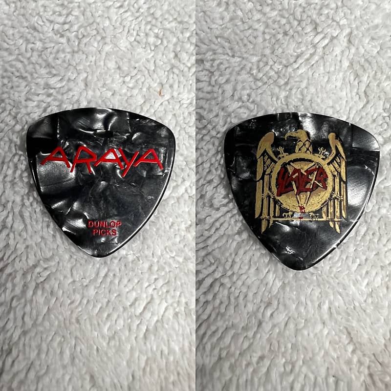 スレイヤー Kerry King ESP ピック Slayer Kerry King Tom Araya Jeff Hanneman Guitar Pick RARE