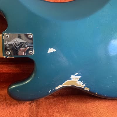 Fender Precision Bass 1965 Lake Placid Blue Custom Colour image 14