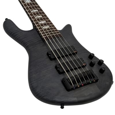 Spector Euro6LX Trans Black Stain Matte with Black Hardware image 3