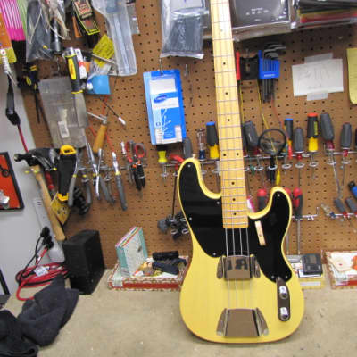 Fender Custom Shop '51 1951 Precision Bass NOS Vintage Custom NBL 2020 - Blonde image 2