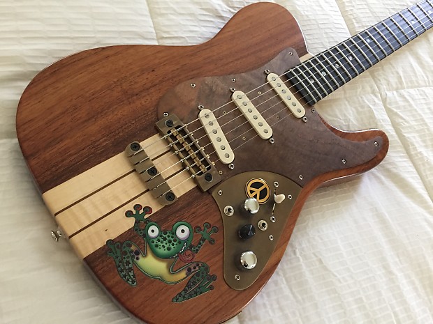 Neck through outlet telecaster