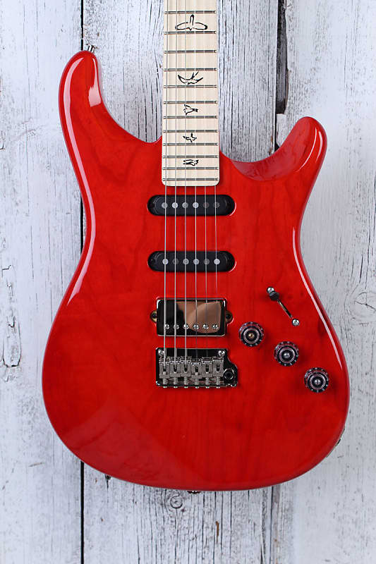 PRS Fiore Mark Lettieri Electric Guitar Swamp Ash Amaryllis Finish with Gig Bag image 1