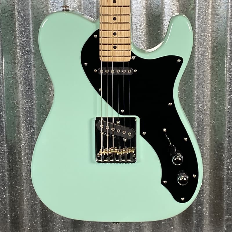 G&L USA Limited Edition ASAT Classic Thinline Semi Hollow Surf Green Guitar & Bag #8038 Used image 1