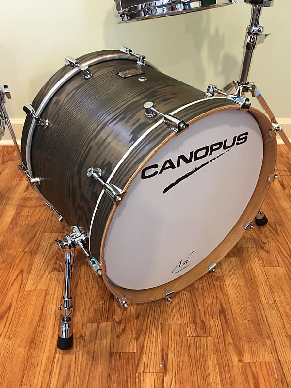 CANOPUS ASH SERIES STUDIO DRUM SET- BLACKISH ASH OIL - 20/12/14