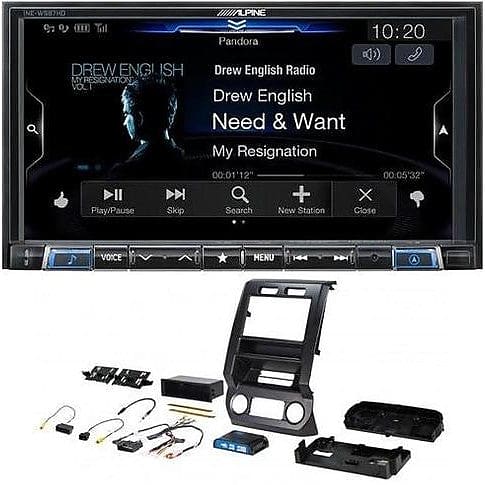 PAC audio's new Ford F150 dash kit the RPK4 FD2201 
