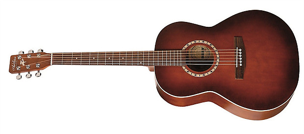 Art & Lutherie Folk Cedar Antique Burst Acoustic Guitar