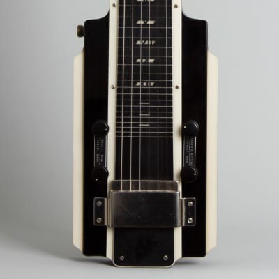 National  Electric Hawaiian Lap Steel Electric Guitar (1938), ser. #B1295, original tan hard shell case. image 3