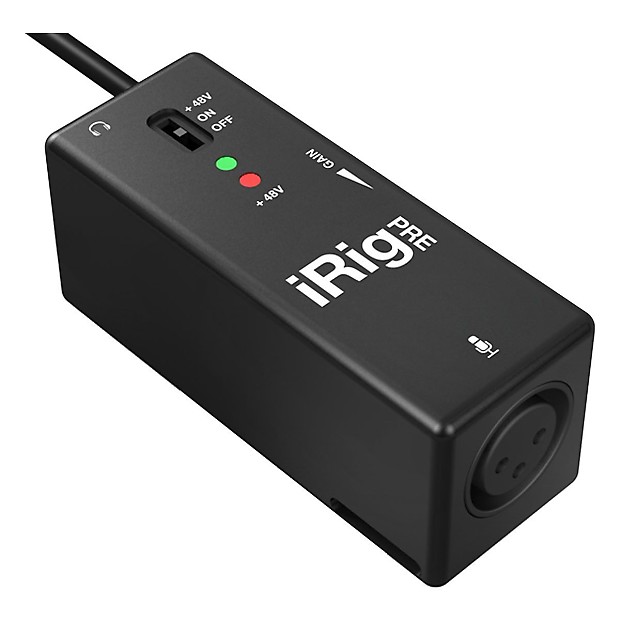 IK Multimedia iRig Pre Microphone Preamp for iOS Devices image 1