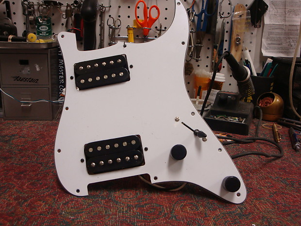 Loaded HH Pickguard, Overwound HOT, Give your Stat the Les Paul Upgrade image 1