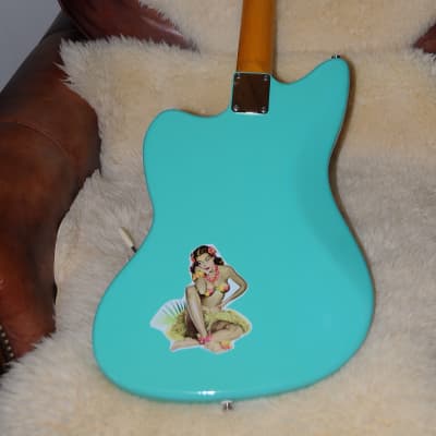 Gunbarrel Custom Guitars Solid body Electric Guitar 2018 Seafoam Green image 2