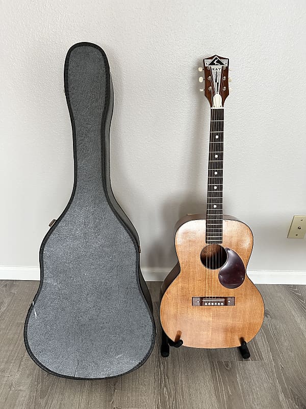 Vintage 1961 1962 Kay 5113 "Plains Special" Acoustic Guitar Reverb