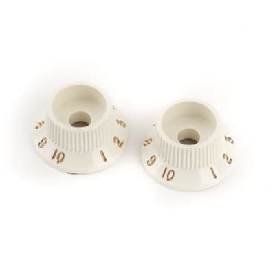 Genuine Fender® Stratocaster® S-1™ Switch Knobs, Parchment (2) MODEL #0059267049 image 1