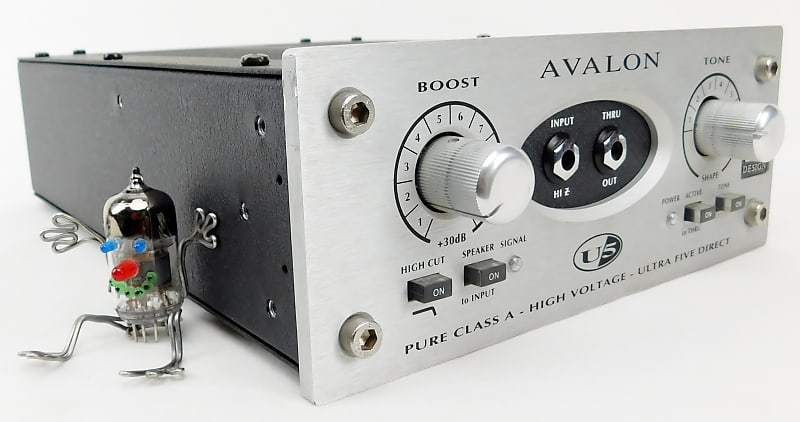 Avalon U5 Mono Silver Instrument u0026 DI Preamp + Top Zustand + 1