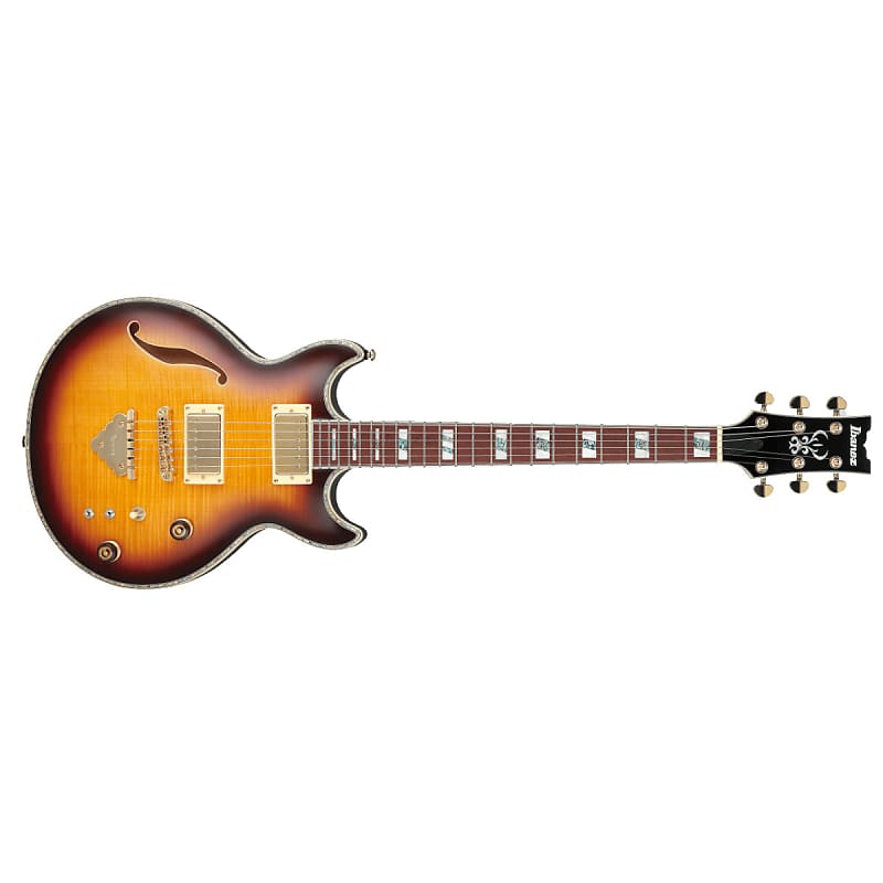 Ibanez AR520H Electric Guitar Semi-Hollow Body Flame Maple Violin Sunburst - AR520HFMVLS image 1
